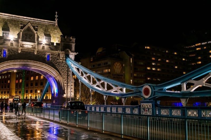 A pathway on the Tower Bridge near Guoman Hotels