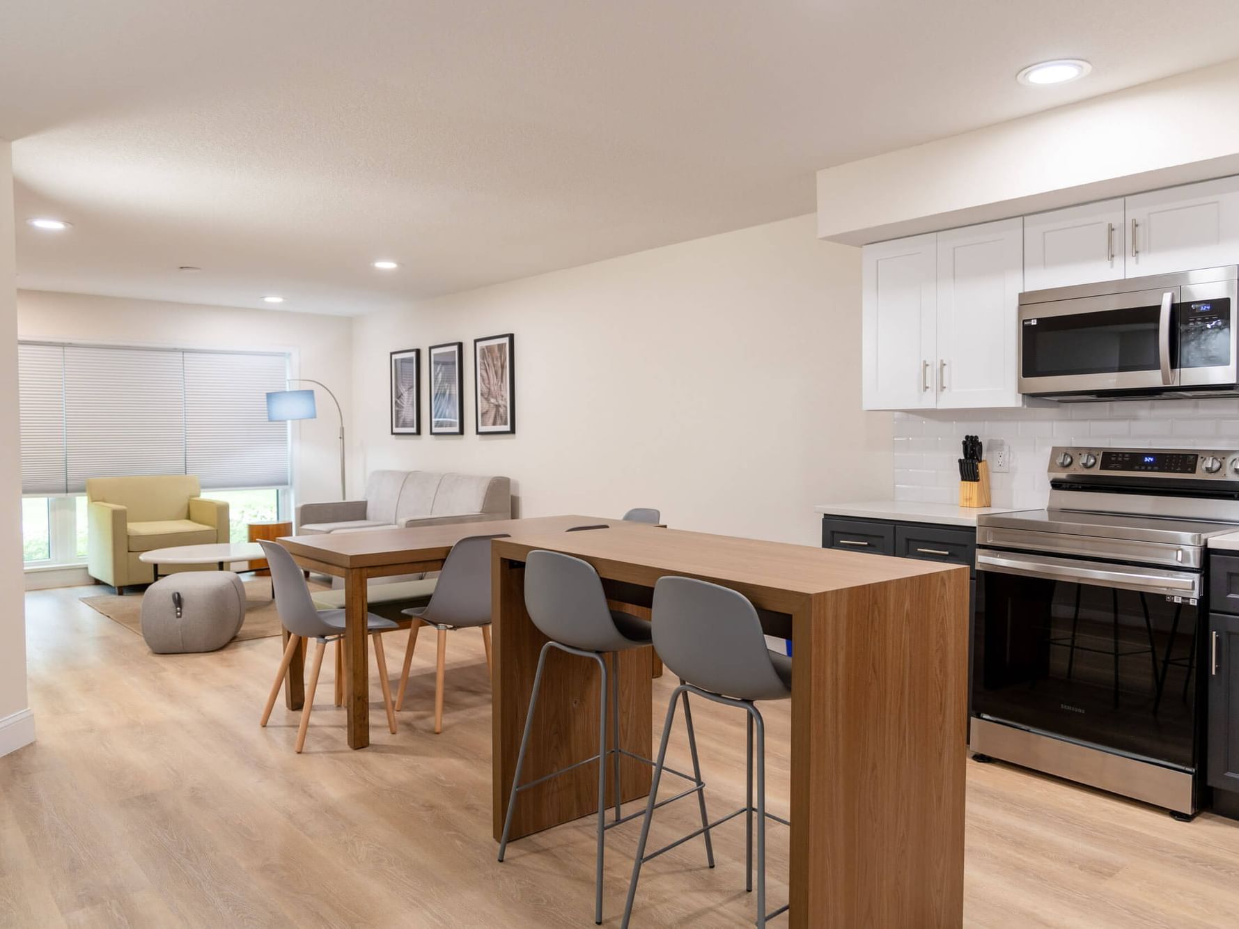 Kitchen Area in Three-Bedroom Suite at Legacy Vacation Resorts