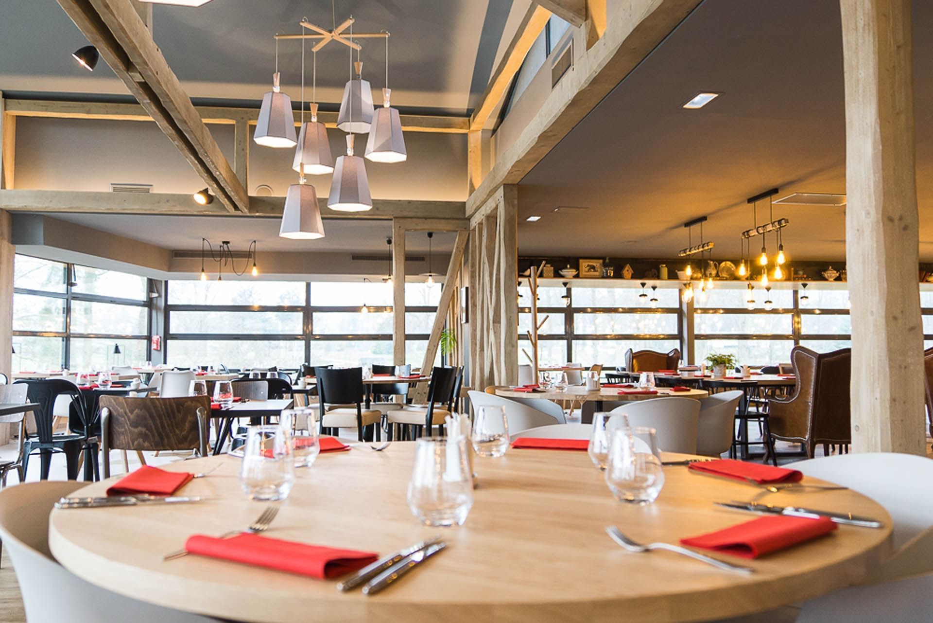 Restaurant at Forges Hotel in Forges-les-Eaux, France