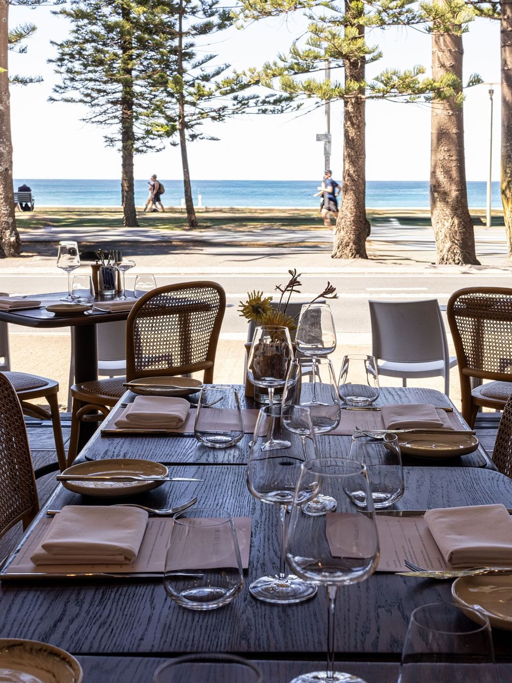 Bistro Manly view