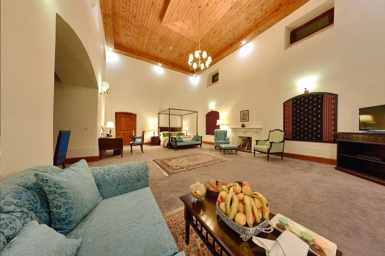Livingroom area in a Hotel Room at Swat Serena Hotel