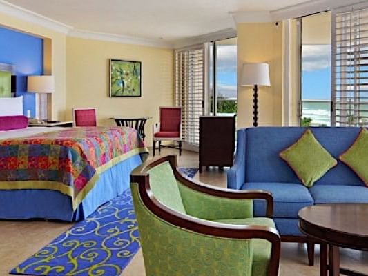 Perla One Bedroom Ocean Suite View Room at Mundo Imperial