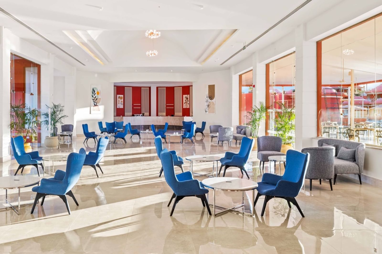 Lobby at Pickalbatros Laguna Club Resort in Sharm El Sheikh