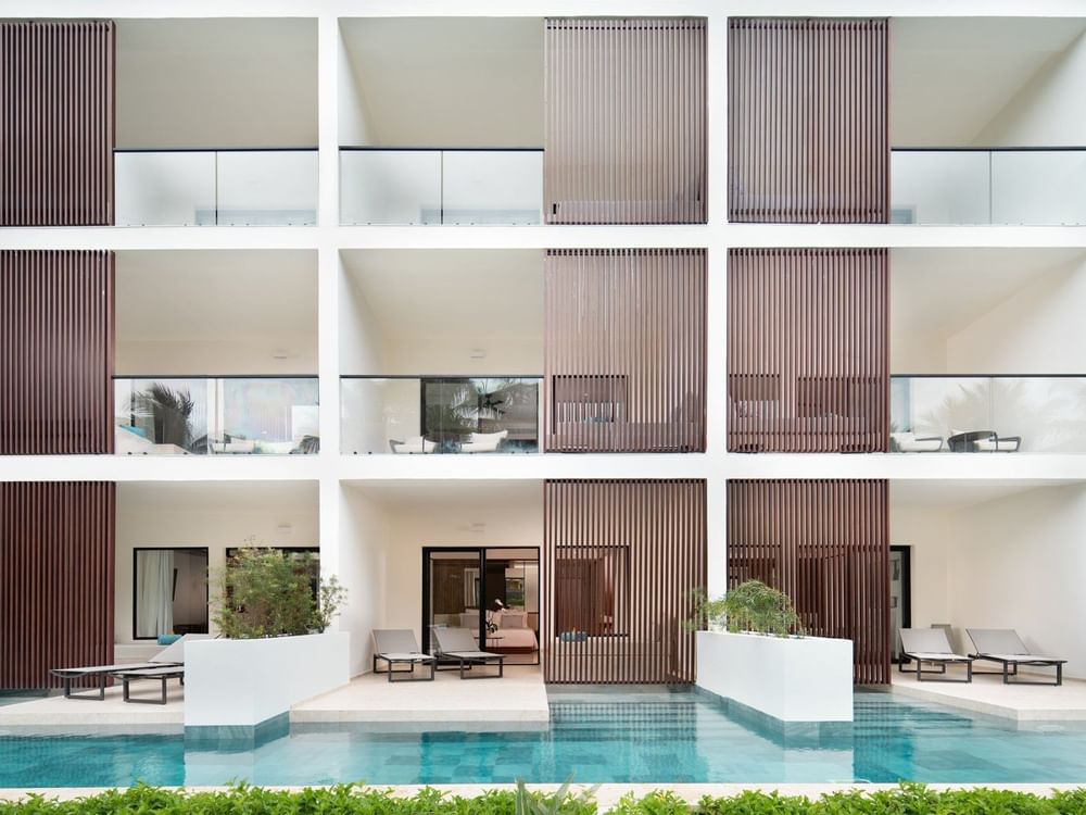 Premium Swim-Up's Exterior at Live Aqua Beach Resort Punta Cana