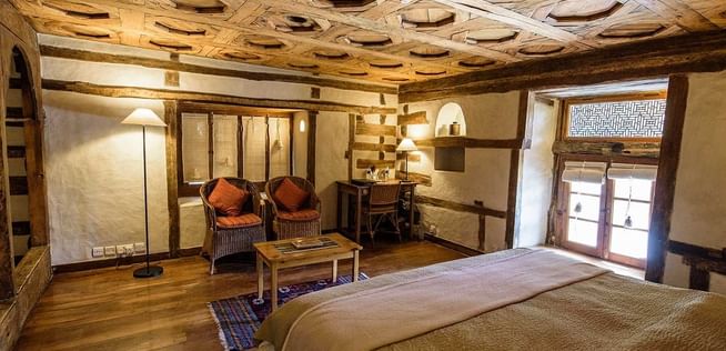 Interior of Standard Rooms at Shigar Fort Residence