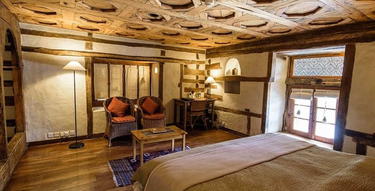 Interior of Standard Rooms at Shigar Fort Residence