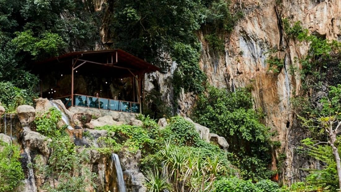 Restaurant at The Banjaran Hotsprings Retreat