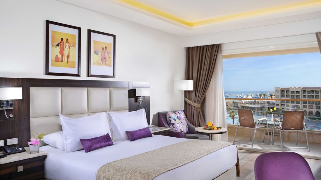Sea View Deluxe Room at Pickalbatros White Beach Resort in Hurghada