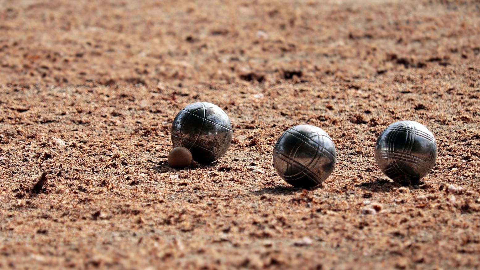 Close up of metal balls near The Original Hotels
