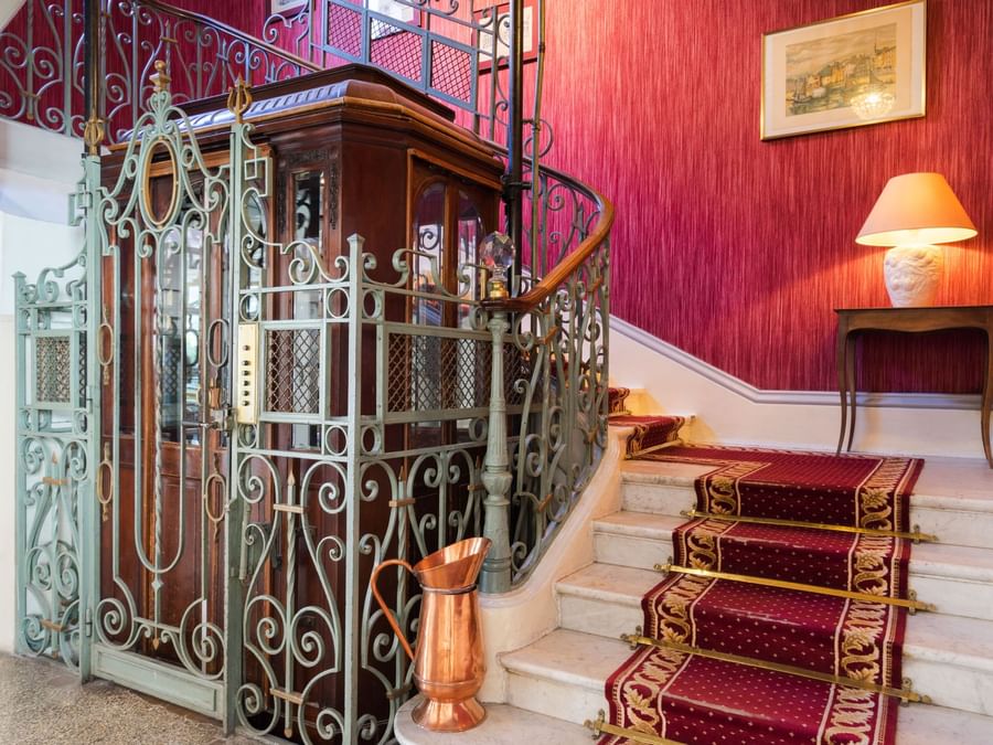 Staircase in Hotel Terminus at The Original Hotels
