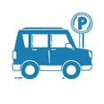 A vector icon of Car Parking at Hop Inn Hotel