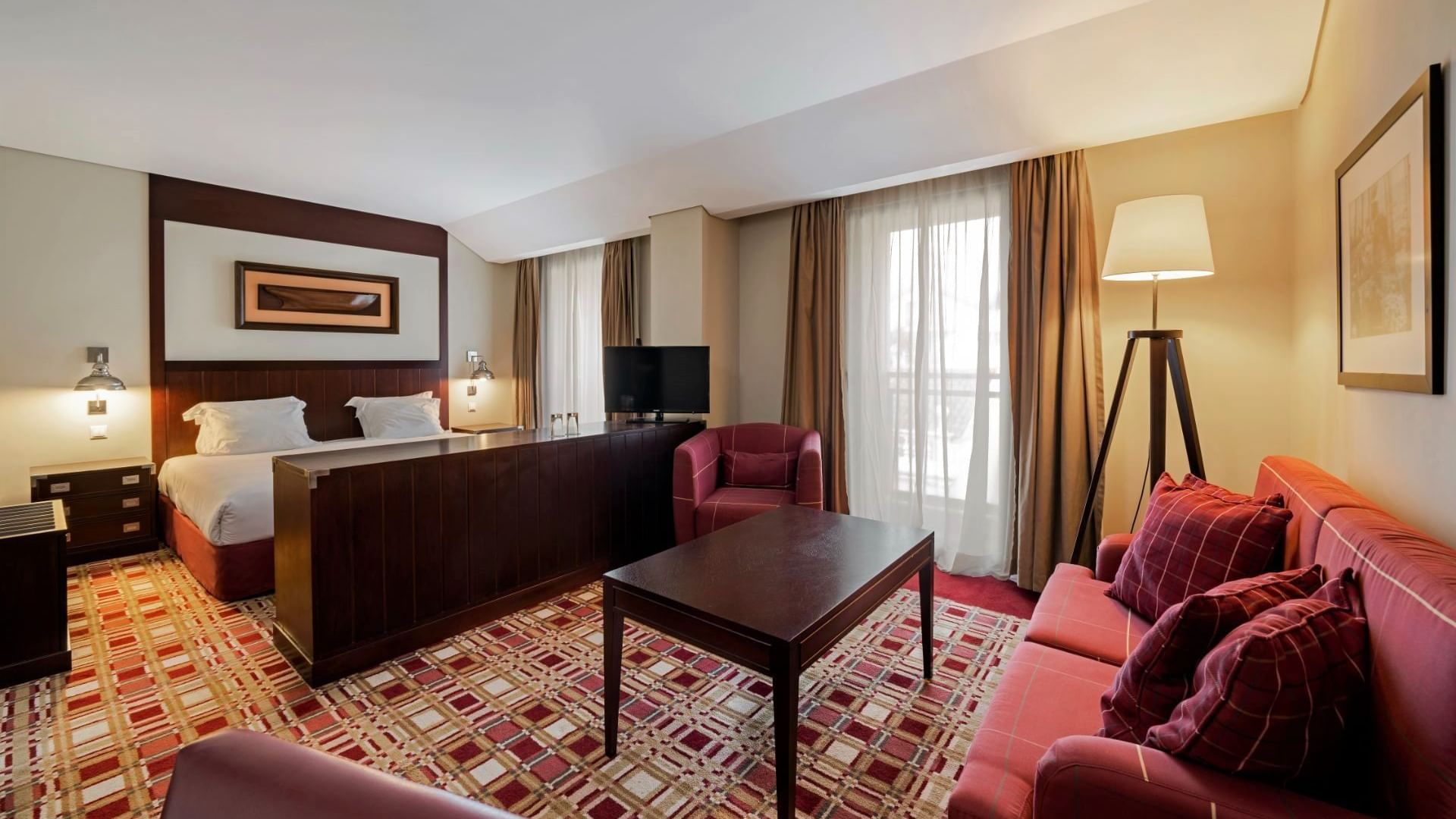 Interior of executive room at Bensaude Hotels Collection