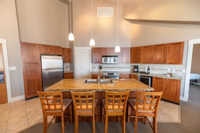 Three Bedroom suite kitchen dining