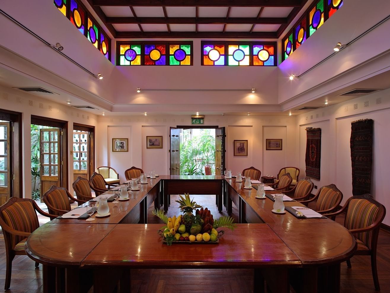 Interior of Chaza Conference Room at Zanzibar Serena Hotel