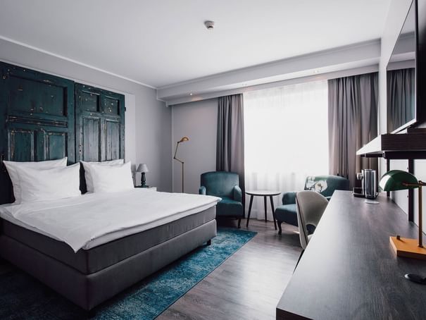 Superior Suite with open windows at Hotel Berlin Berlin