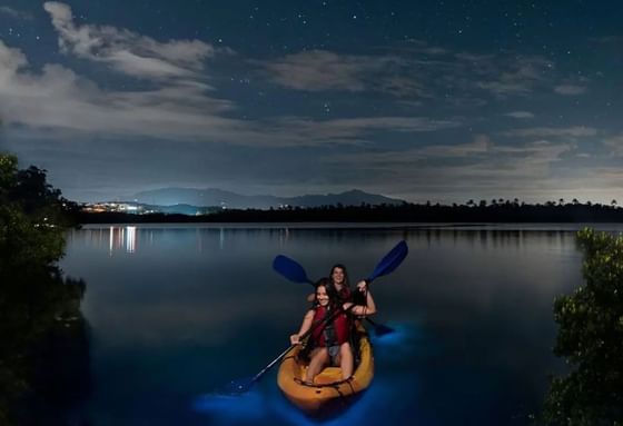 Night Kayaking near Liss Ard Estate in Skibbereen, Ireland