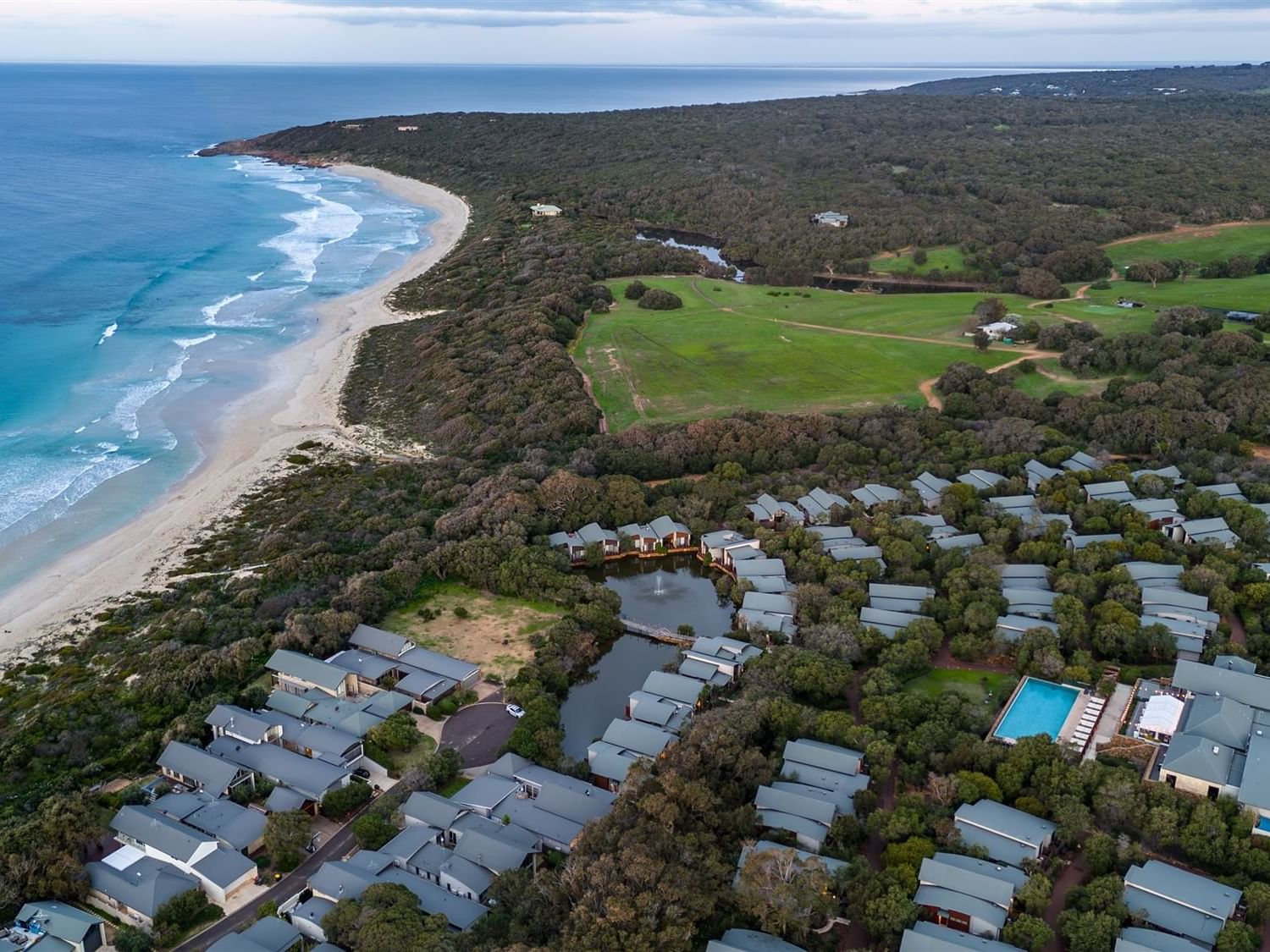 Pullman Bunker Bay Resort Ariel Shot