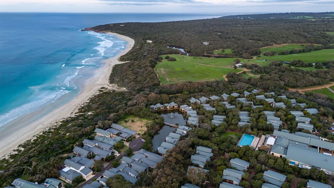 Pullman Bunker Bay Resort Ariel Shot
