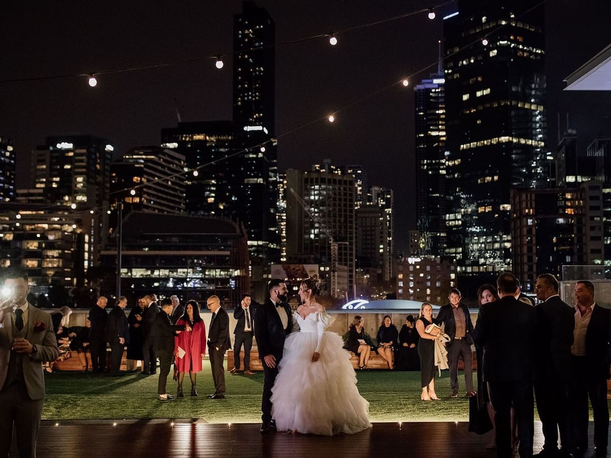 Wedding ceremony of Sophia & Luke at Crown Hotels Perth