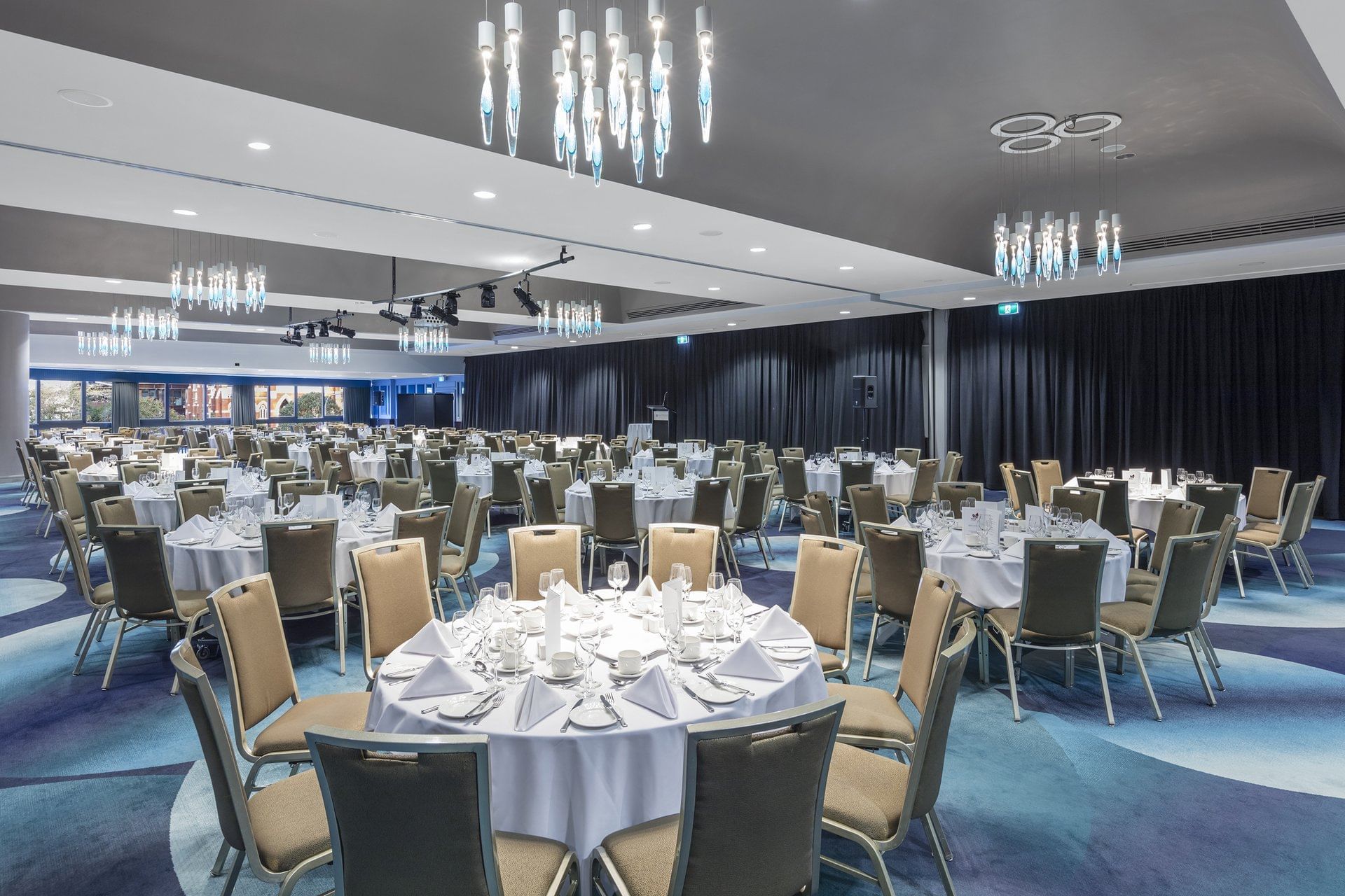 Wedding decoration room at Pullman & Mercure Brisbane King Georg