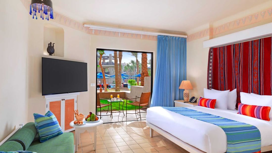 Deluxe Room with Garden View at Pickalbatros Sands Hotel in Port Ghalib