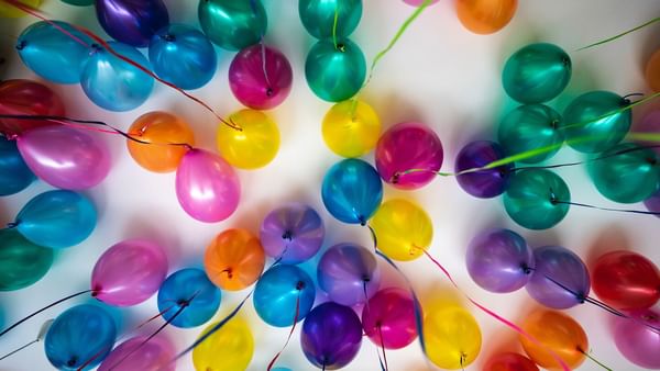 Balloons arranged for a party at Hotel Barsey by Warwick - Brussels