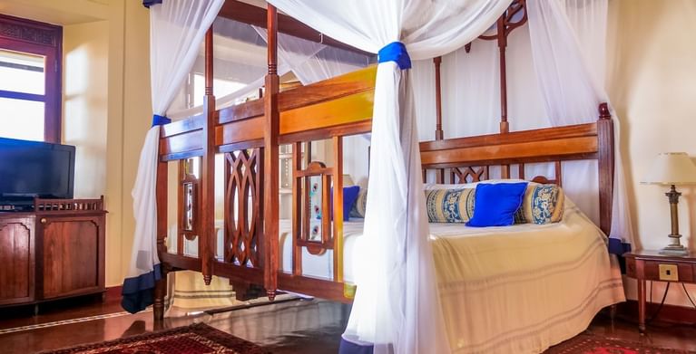 Interior of the Prime Room at Zanzibar Serena Hotel