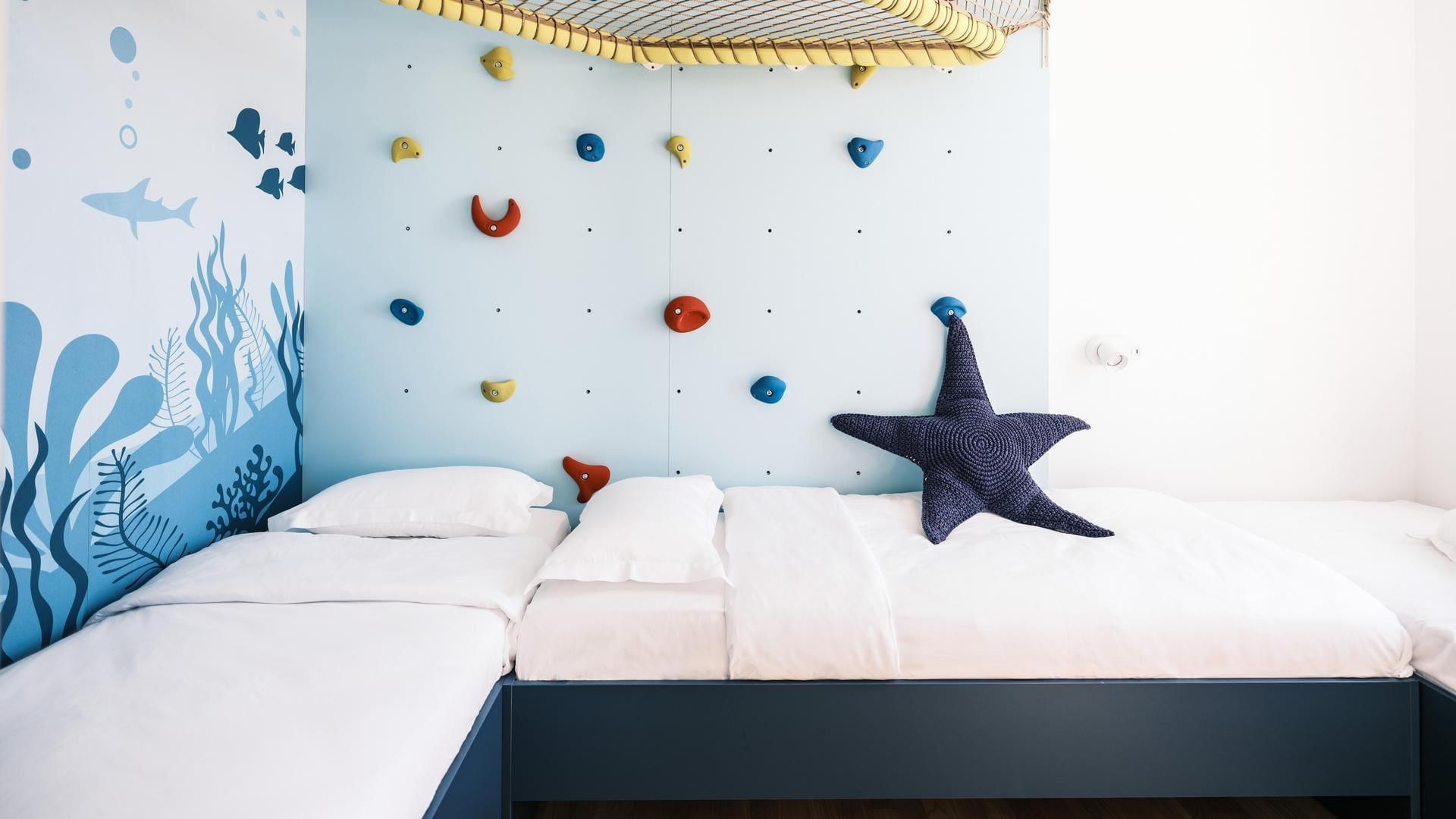 Sea-themed Diadora Exclusive Suite at Falkensteiner Hotels