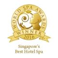 Logo of World Spa Awards Winner 2016 at One Farrer Hotel