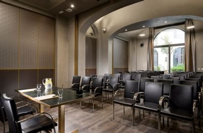 City view meeting room at Grand Hotel Minerva