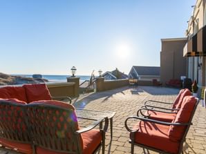 Outdoor Seating in Brigantine at Legacy Vacation Resorts