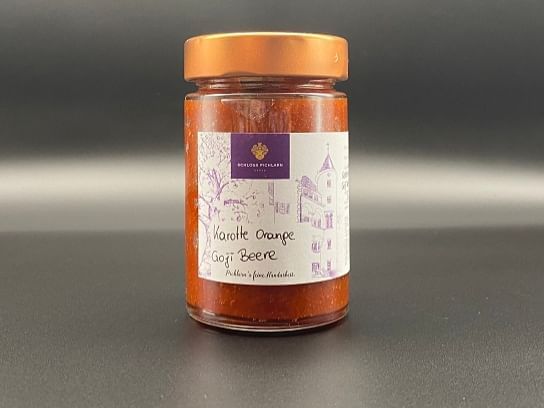 Carrot-Orange Goji Berry jam, IMLAUER Hotel Schloss Pichlarn