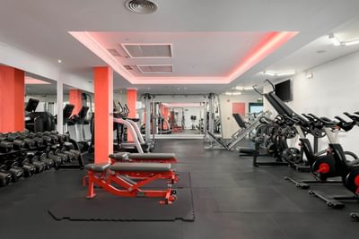 Gym at The Magnolia Hotel