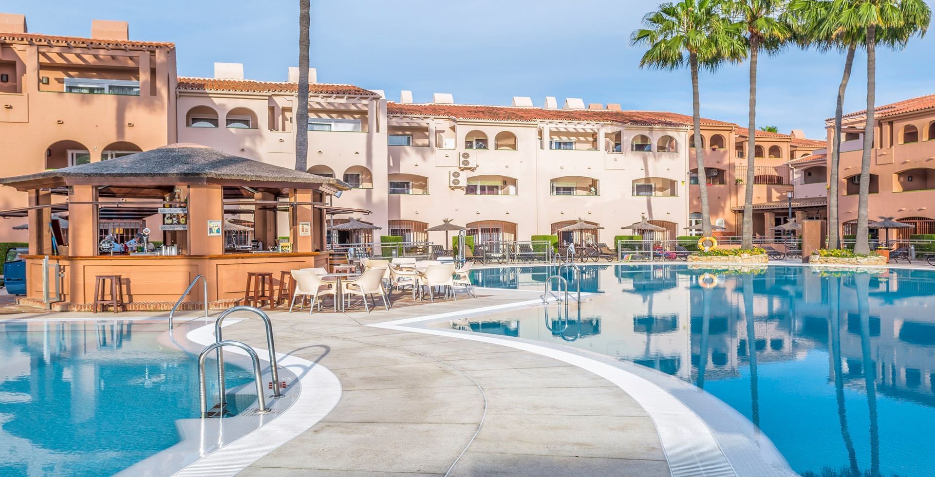 Los Amigos Beach Club Exterior Swimming Pool and Pool Bar