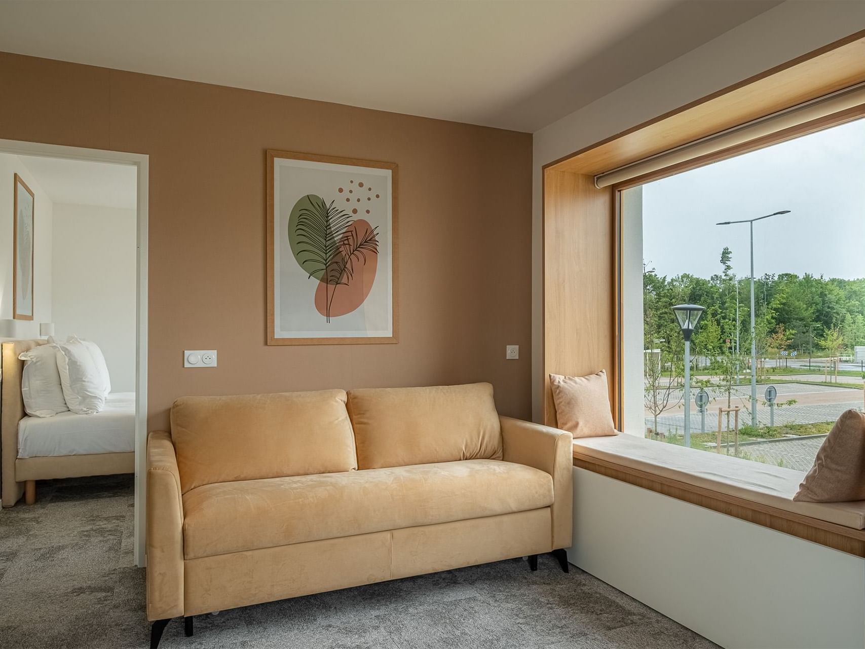 Interior of a Double Family room at The Originals Hotels