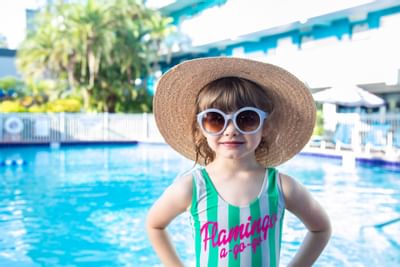 a girl with sunglasses