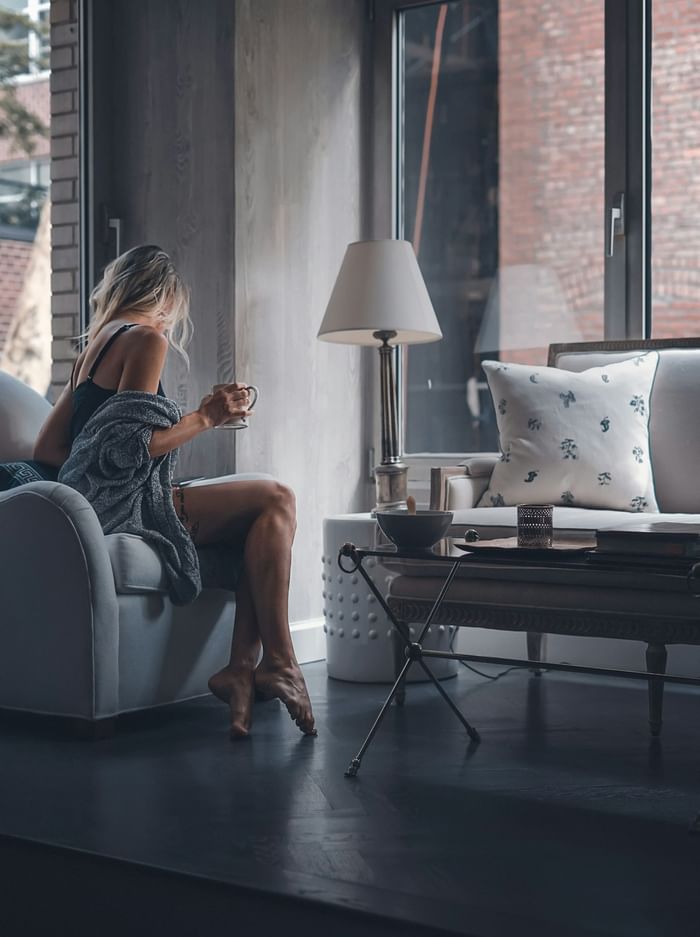 image of women sitting