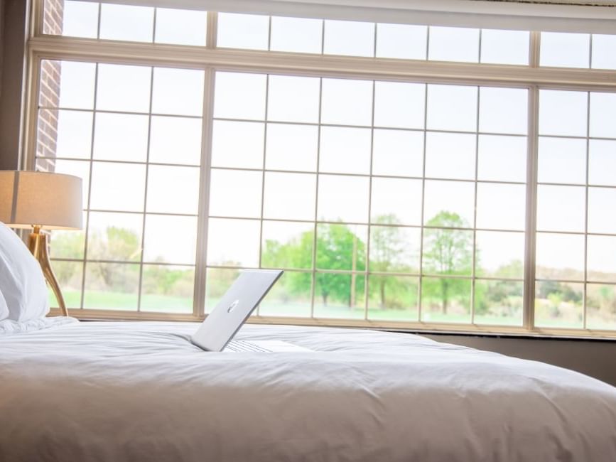 Parking view guest room