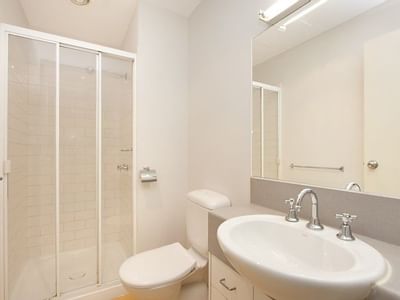UniLodge 570 Swanston_Bathroom within a 2 bedroom apartment
