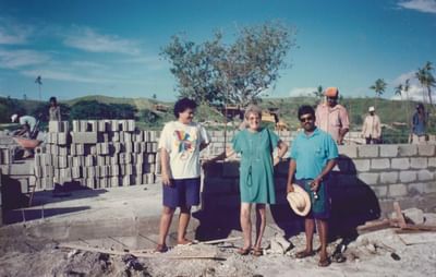 Building the General Store (now called Trader Store)