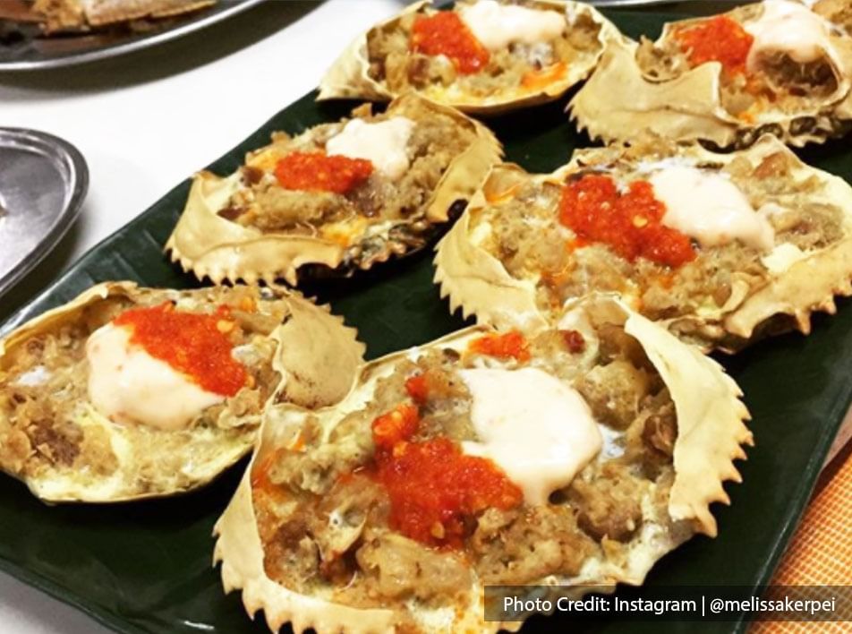 Gim Men Teppanyaki Menu - Stuffed Crab | Port Dickson