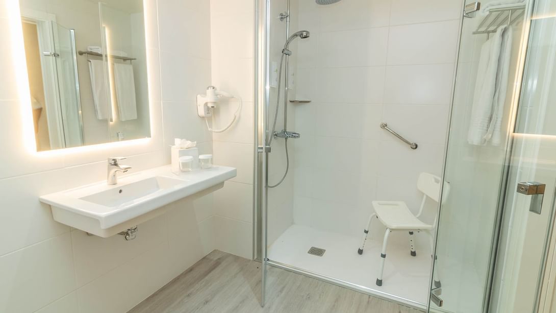 Camas en las habitaciones estándar económicas del Hotel Lemon & Soul Las Palmas