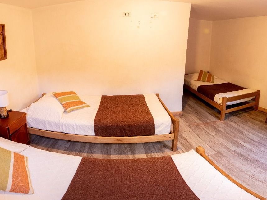 Standard Classic Triple bedroom with twin bed at Hotel Don Raul