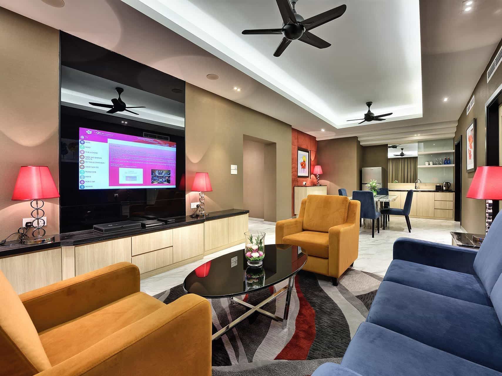 Royal Suite living room - Lexis Hibiscus® Port Dickson