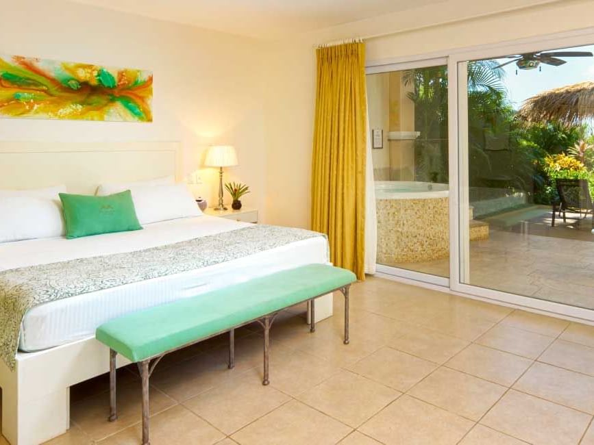 The Romantic Terrace Room at Jardín del Edén Boutique Hotel