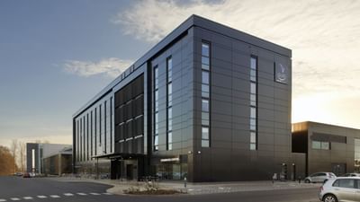 Exterior view of the hotel & streets at Village Hotel Edinburgh
