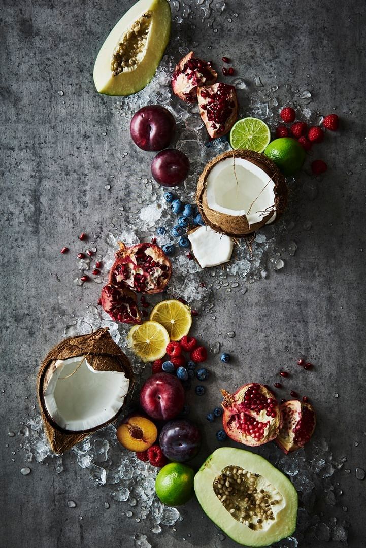 An aesthetic display of fresh fruits at Crown Hotel Perth