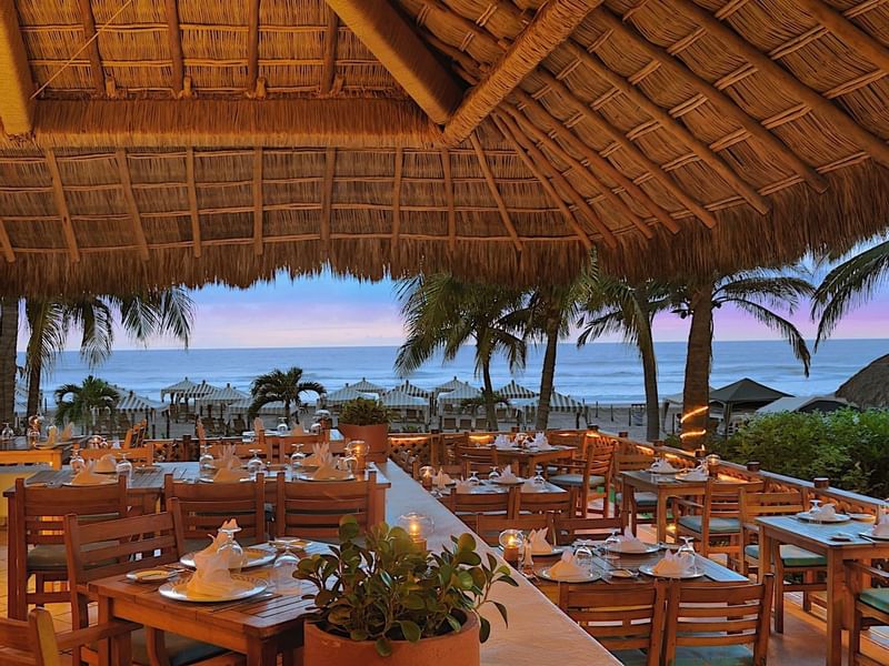 Dining area at Beach Club in Princess Mundo Imperial