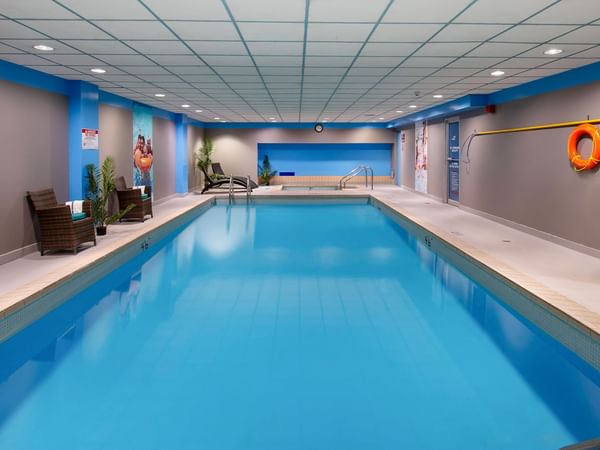 Indoor pool at Coast Prince George Hotel by APA