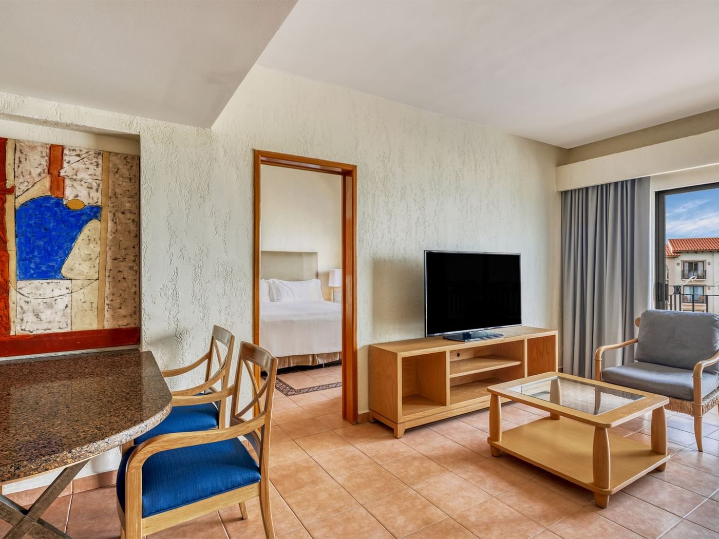 Dining & lounge area in Master Suite at Fiesta Americana